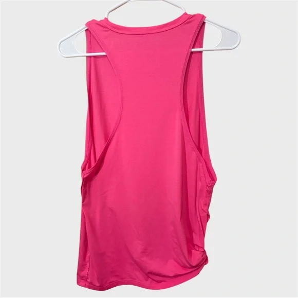 Athleta Tank Top Hot Pink Medium Workout Athletic Wear Athleisure Barbiecore - Picture 2 of 5